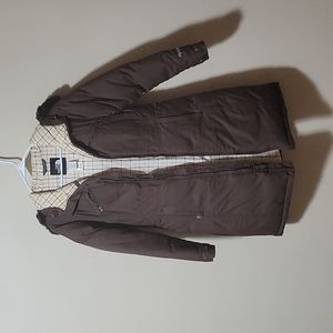 NORTH FACE HYVENT GOOSE DOWN PARKA.